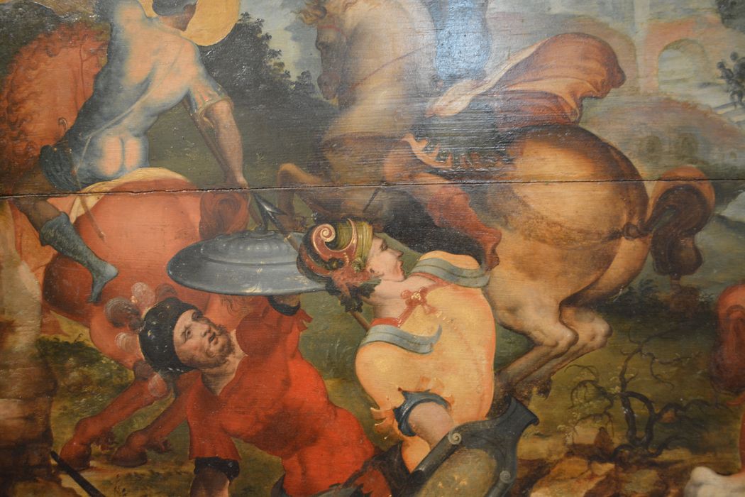 tableau : Conversion de saint Paul, détail