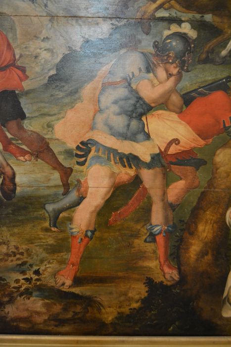 tableau : Conversion de saint Paul, détail