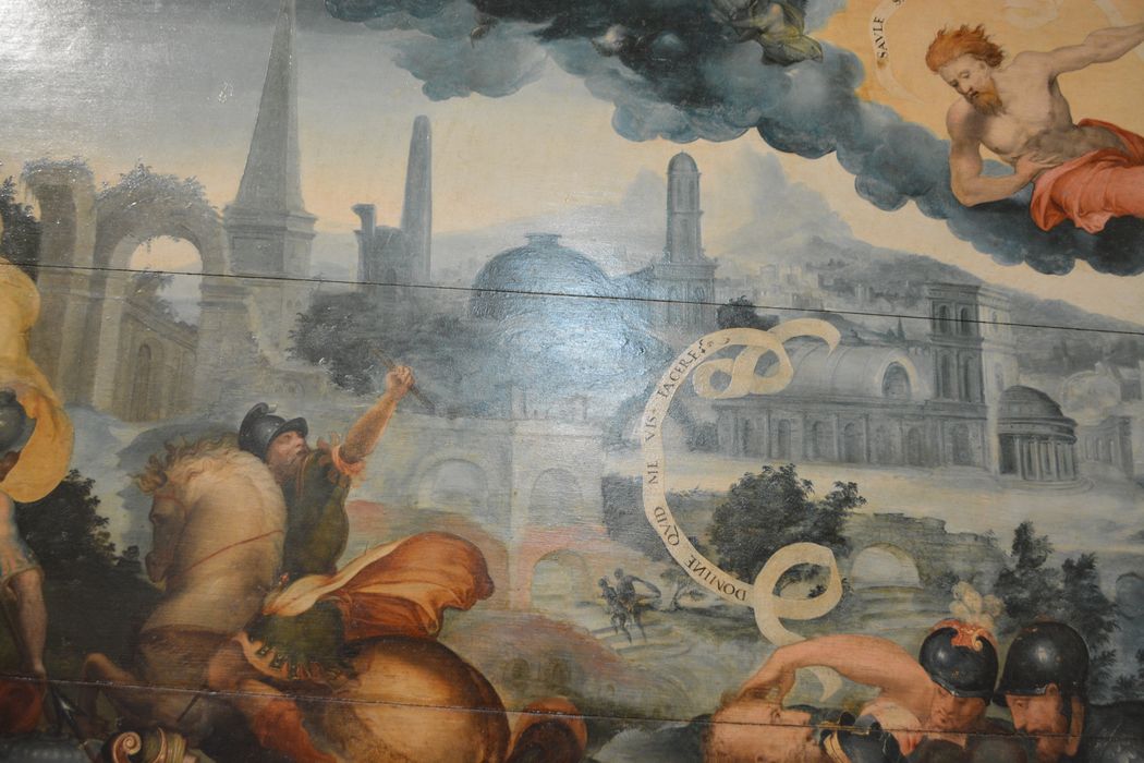tableau : Conversion de saint Paul, détail