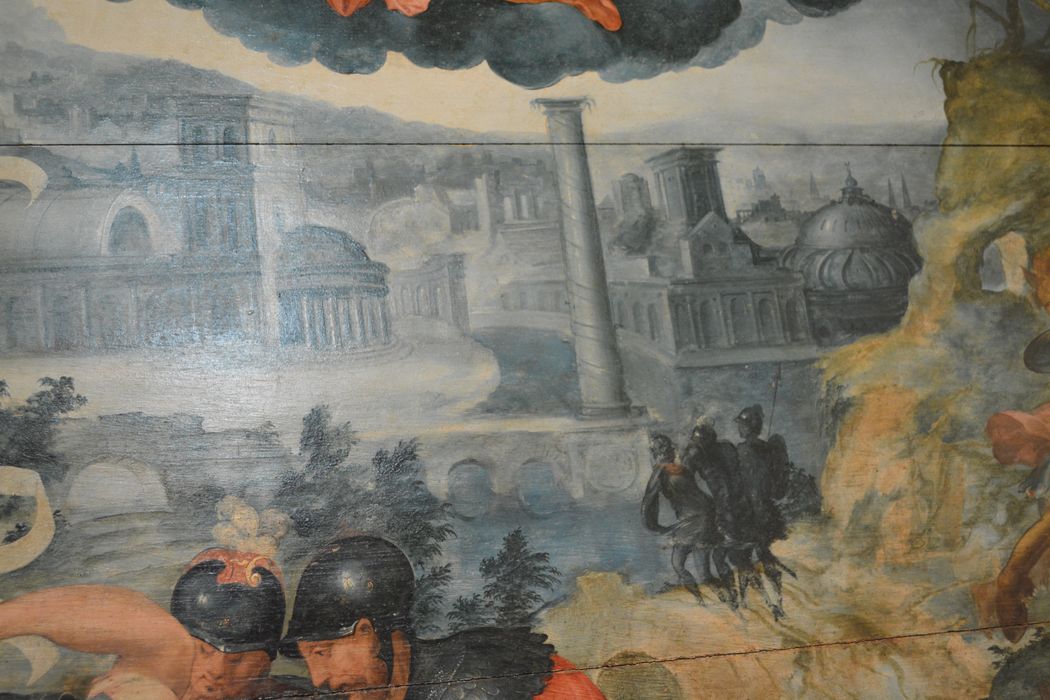 tableau : Conversion de saint Paul, détail