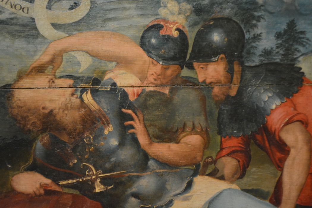 tableau : Conversion de saint Paul, détail