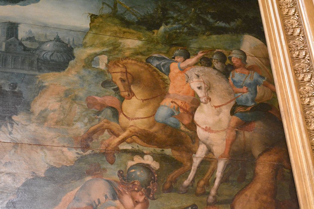 tableau : Conversion de saint Paul, détail