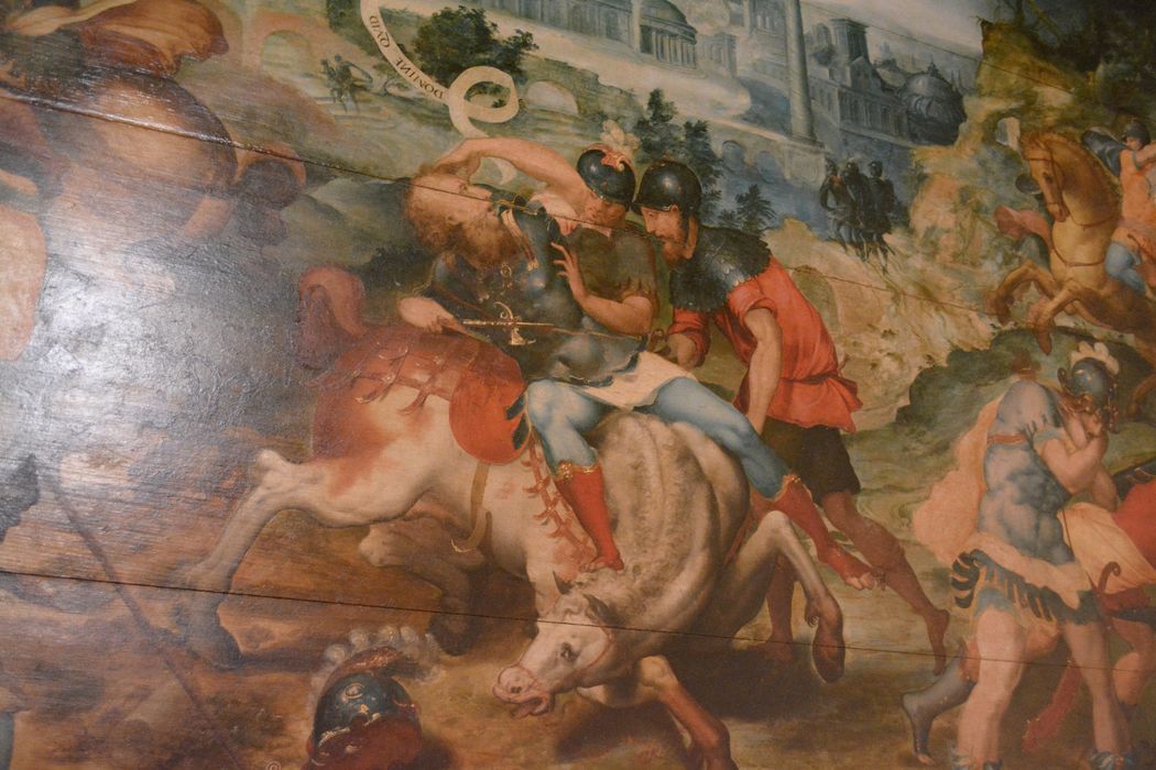 tableau : Conversion de saint Paul, détail