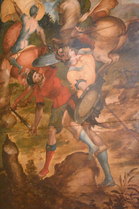 tableau : Conversion de saint Paul, détail