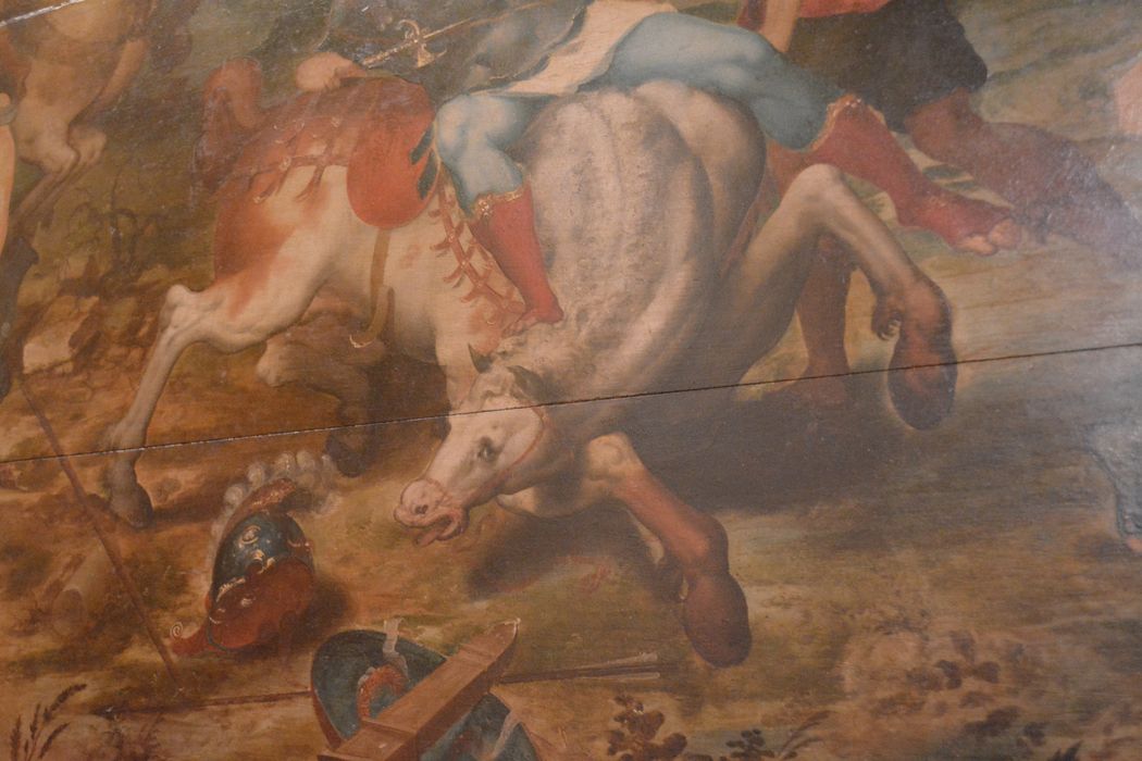 tableau : Conversion de saint Paul, détail
