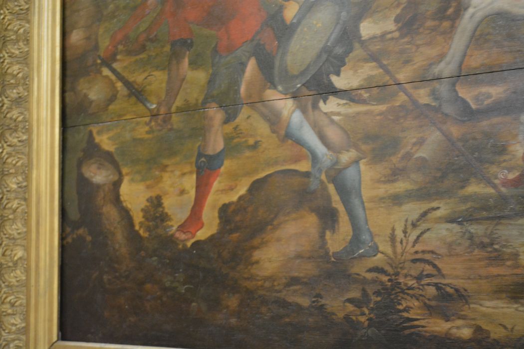 tableau : Conversion de saint Paul, détail