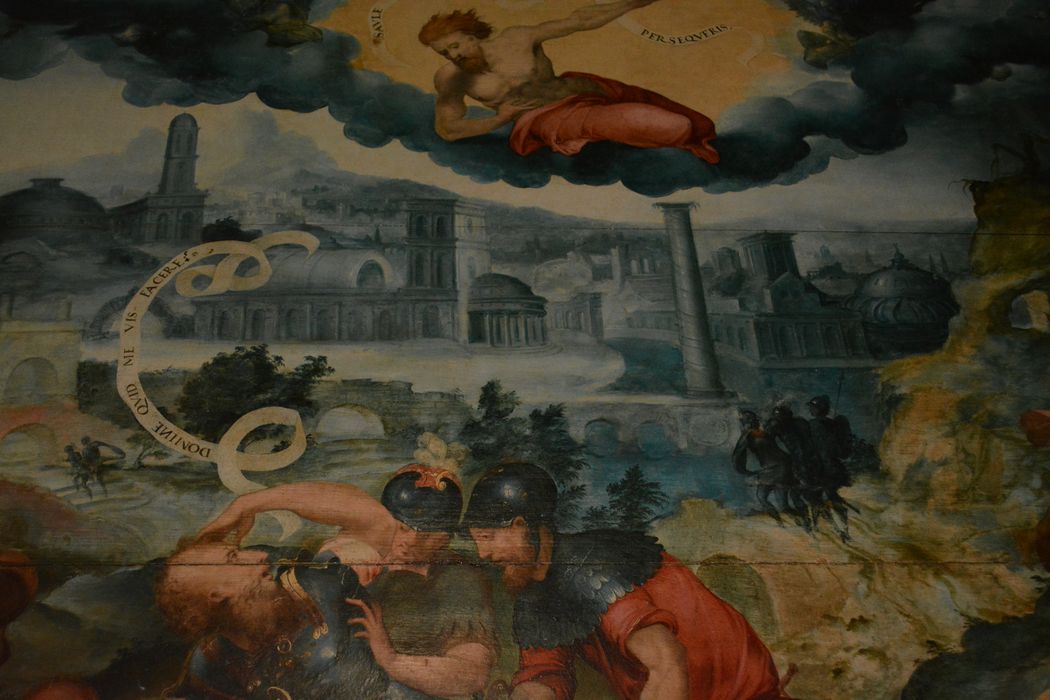 tableau : Conversion de saint Paul, détail