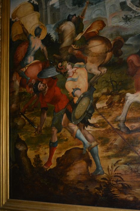 tableau : Conversion de saint Paul, détail