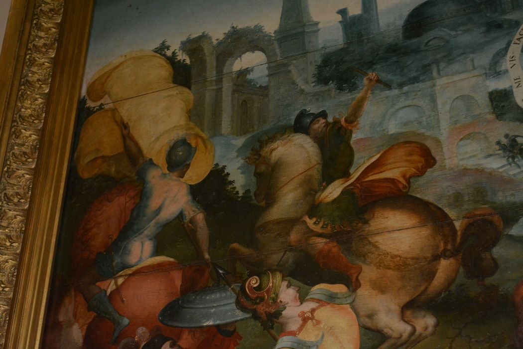 tableau : Conversion de saint Paul, détail