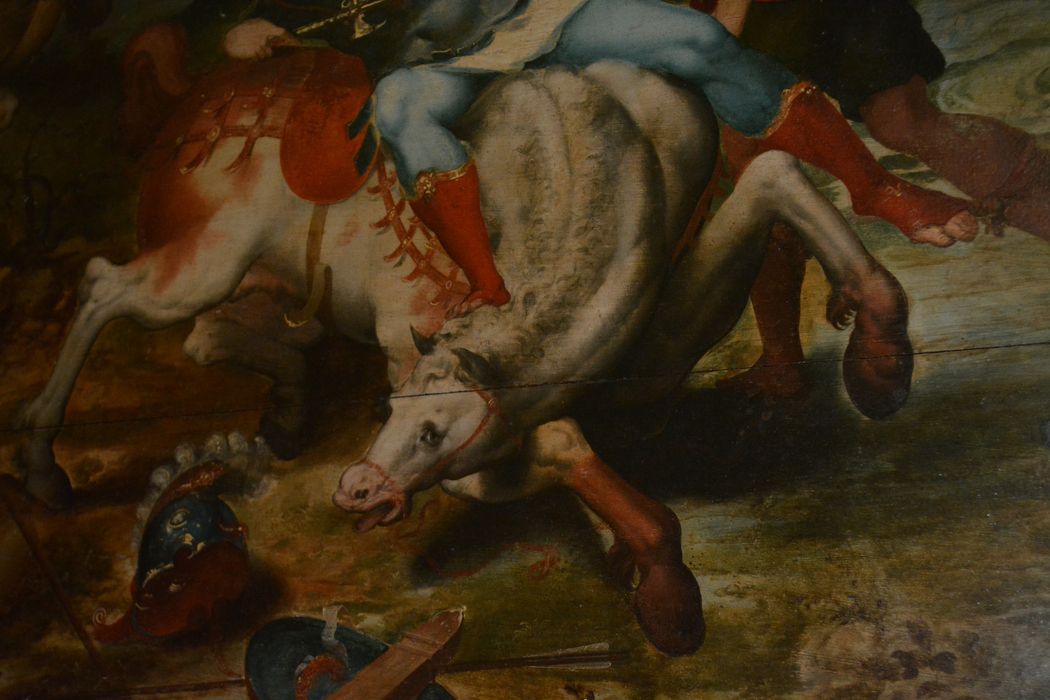 tableau : Conversion de saint Paul, détail