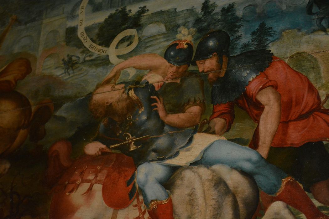 tableau : Conversion de saint Paul, détail