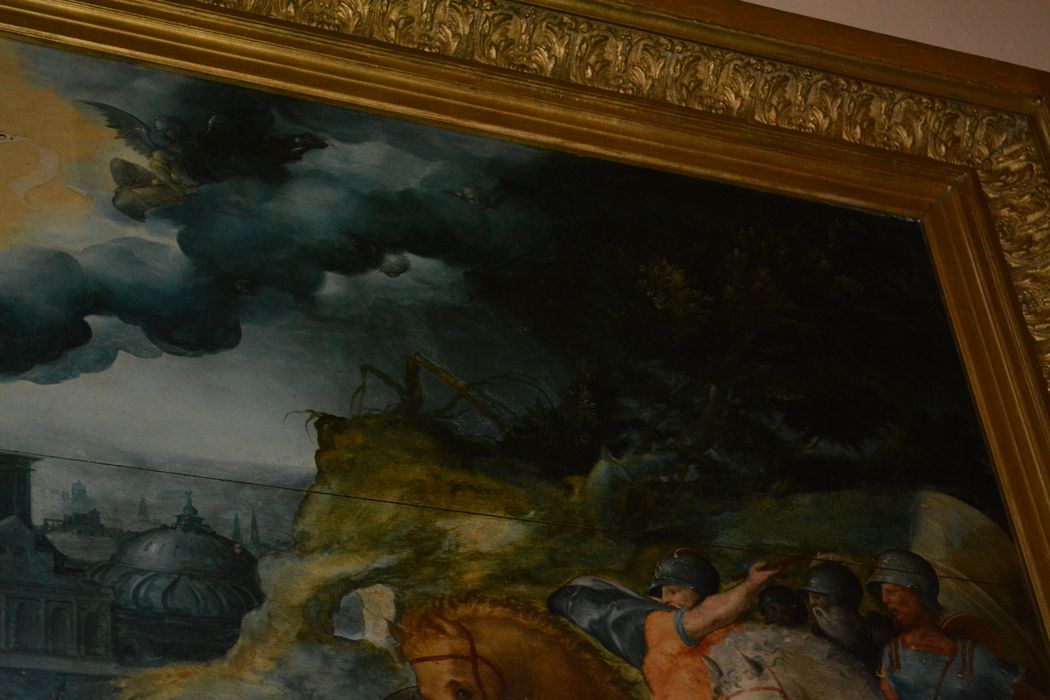 tableau : Conversion de saint Paul, détail