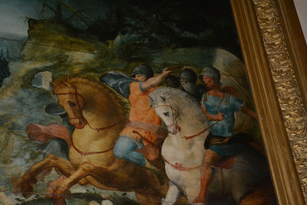 tableau : Conversion de saint Paul, détail