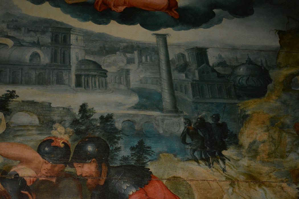 tableau : Conversion de saint Paul, détail