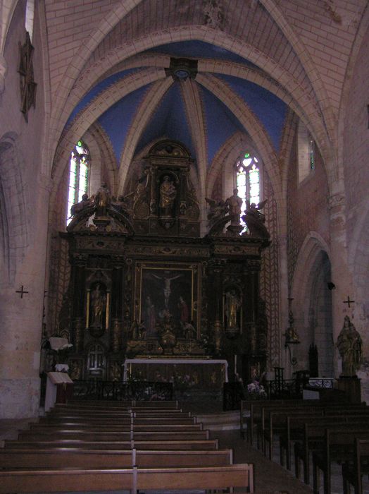 maître-autel, retable, tableau : Crucifixion (la)