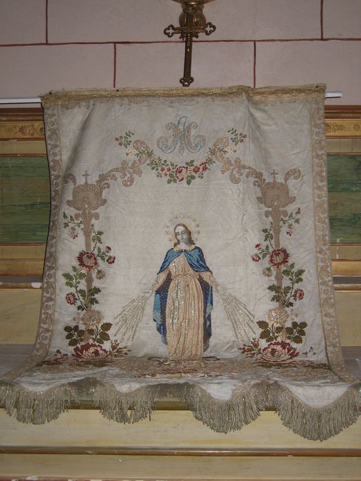 bannière de procession : Vierge