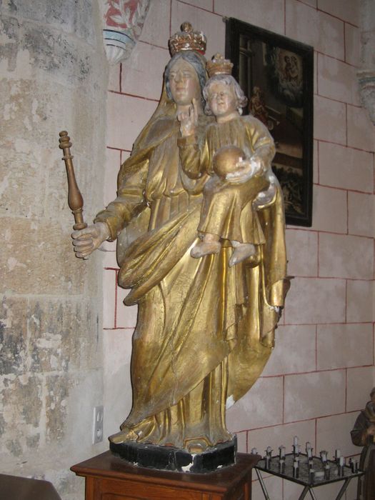 statue : Vierge à l'Enfant dite Vierge de La Plagne