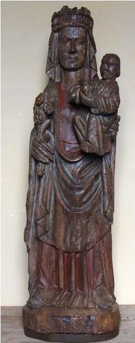 statue : Vierge à l'Enfant - © Ministère de la Culture (France), Conservation des antiquités et des objets d’art du Lot-et-Garonne – Tous droits réservés 