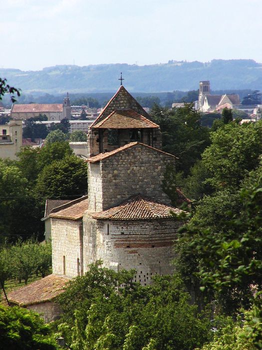 vue partielle de l’église depuis l’Est