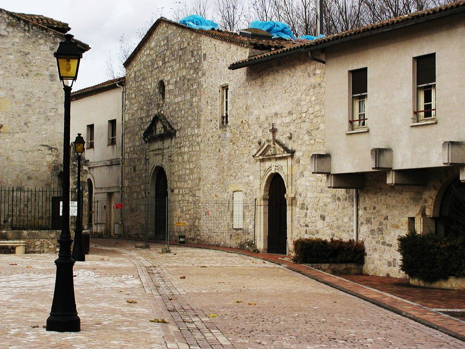 façade sud-ouest de l’église