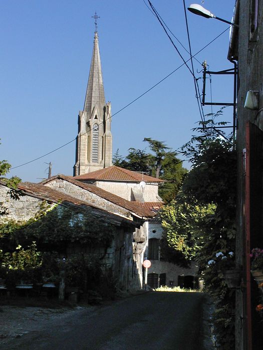 vue partielle de l’église depuis l’Est