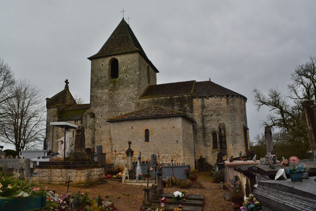 façade latérale sud