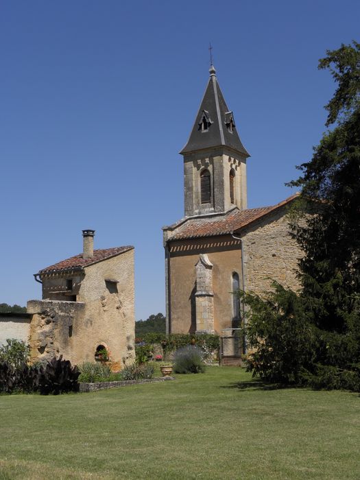 vue partielle de l’église depuis le Sud-Est