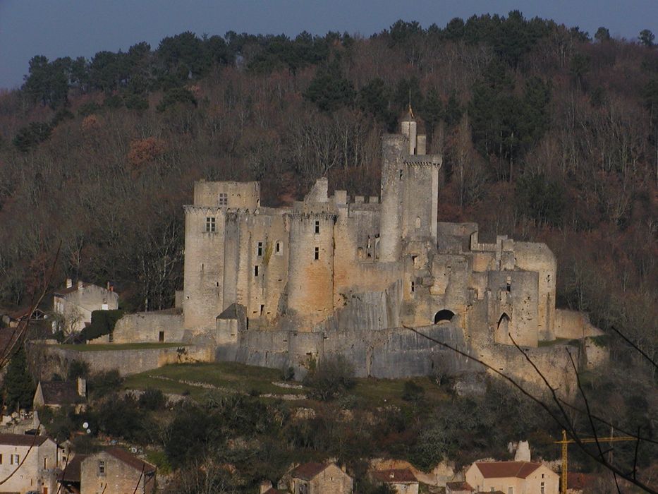 vue générale du château depuis le Sud-Ouest