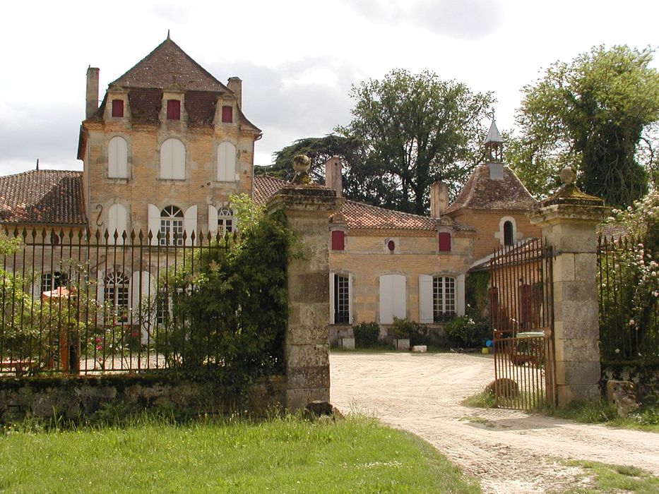 façade nord, vue partielle