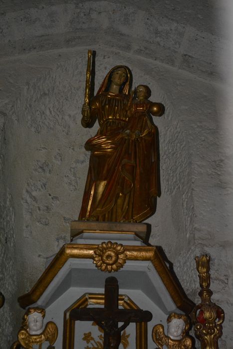 Statue : Vierge à l'Enfant