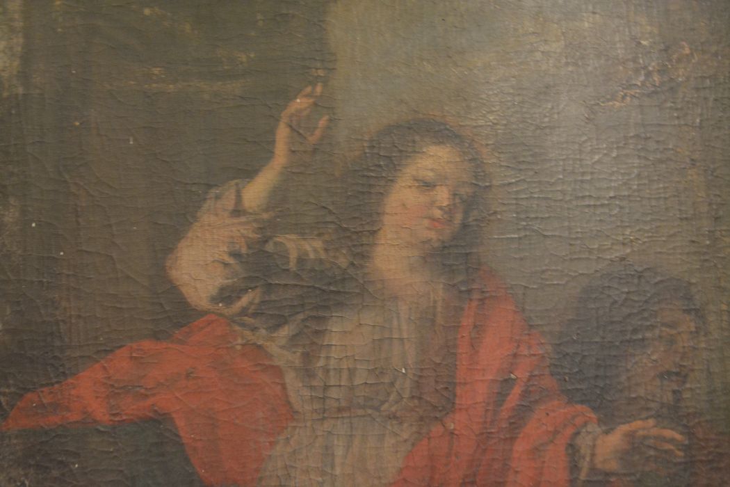 tableau : Jésus parmi les docteurs, détail