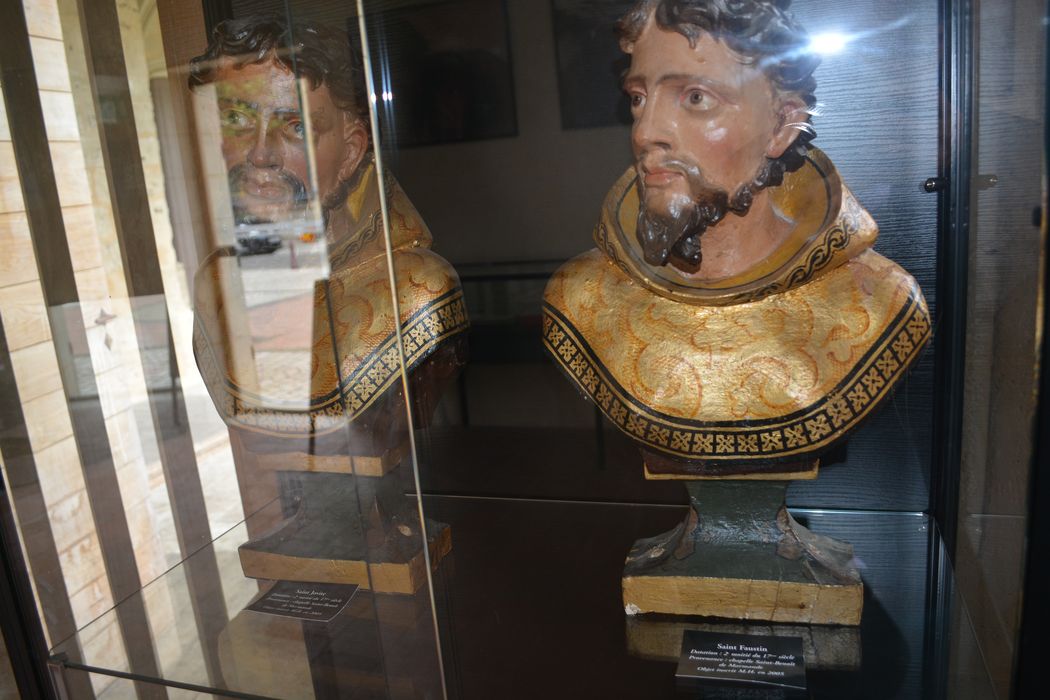 buste-reliquaire : Saint Faustin - © Ministère de la Culture (France), Conservation des antiquités et des objets d’art du Lot-et-Garonne – Tous droits réservés 