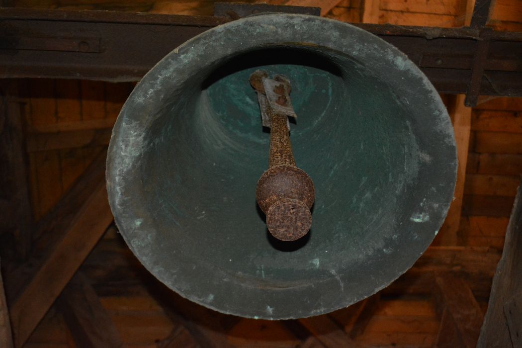 cloche, détail du battant
