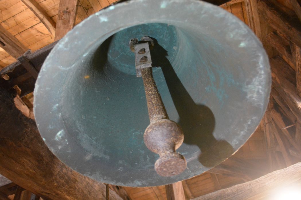 cloche, détail du battant