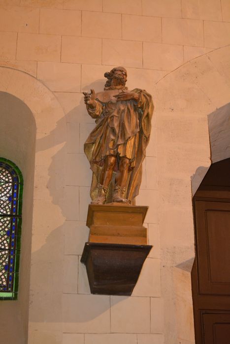 statue : saint Jude - © Ministère de la Culture (France), Conservation des antiquités et des objets d’art du Lot-et-Garonne – Tous droits réservés 