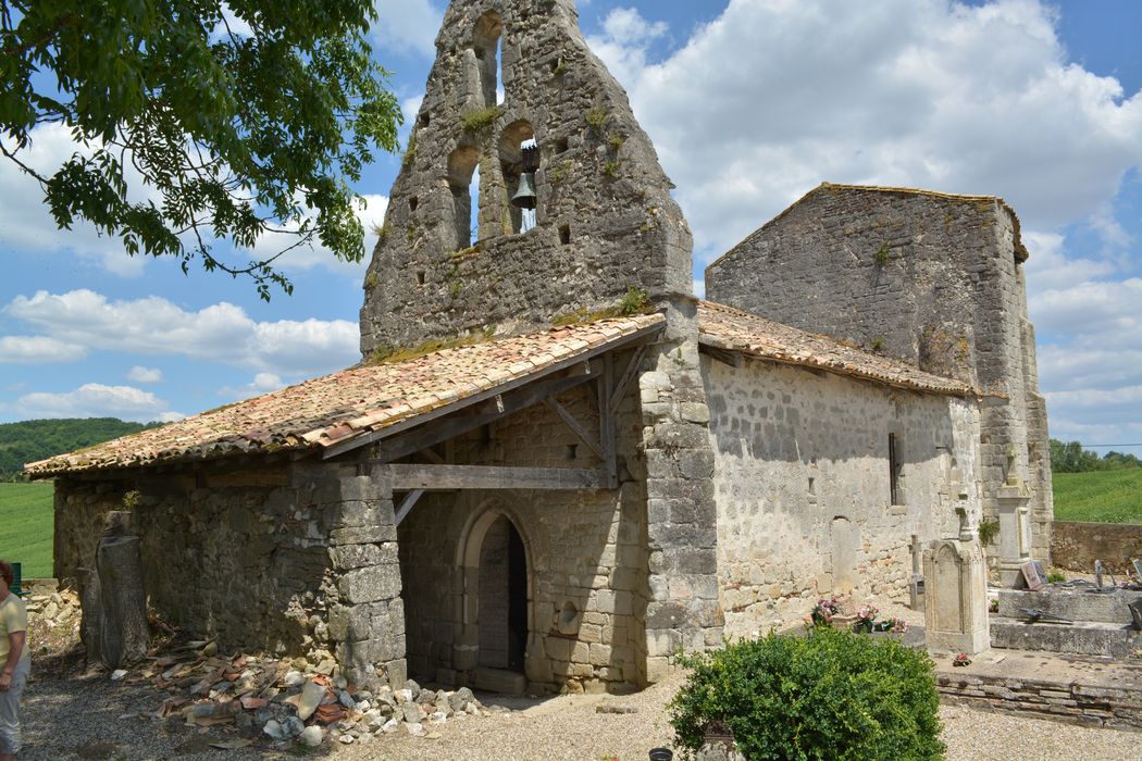 façade latérale sud