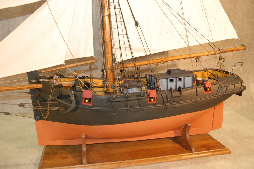maquette, ex-voto : Bonne Aimée, vue partielle