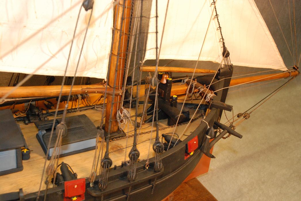 maquette, ex-voto : Bonne Aimée, vue partielle