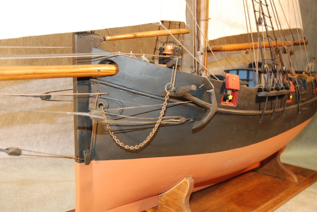 maquette, ex-voto : Bonne Aimée, détail