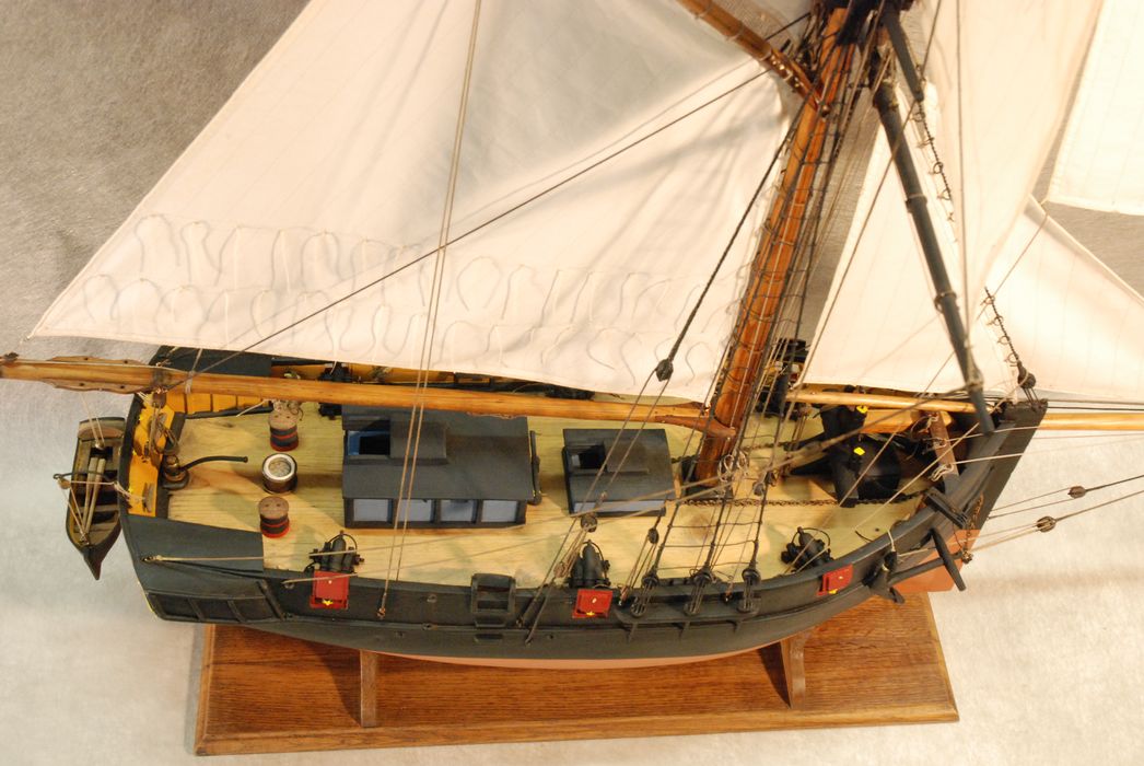 maquette, ex-voto : Bonne Aimée, vue partielle