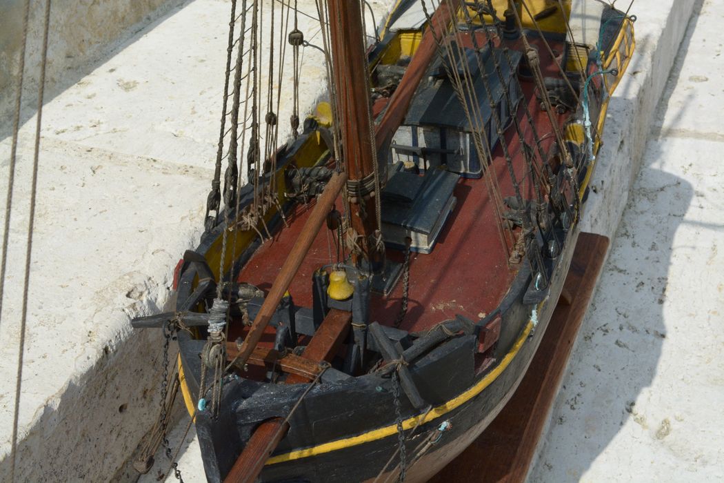 maquette, ex-voto : Bonne Aimée, vue partielle