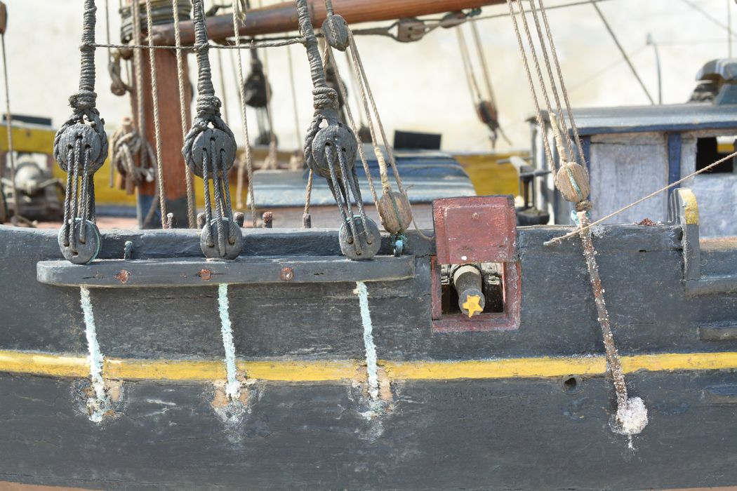 maquette, ex-voto : Bonne Aimée, détail