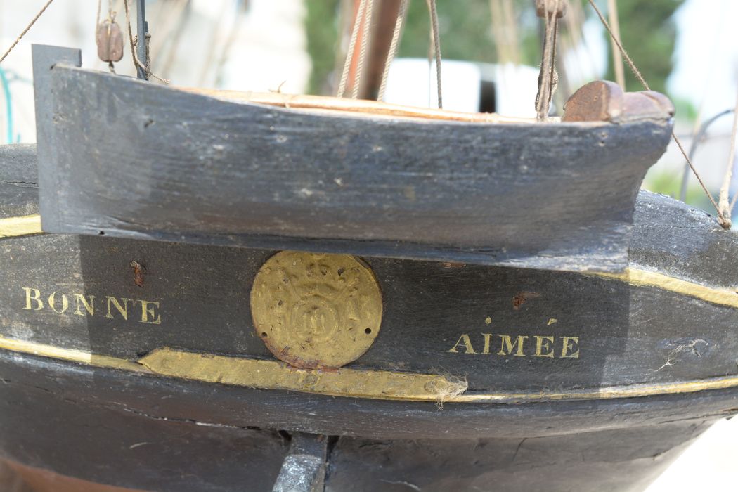 maquette, ex-voto : Bonne Aimée, détail