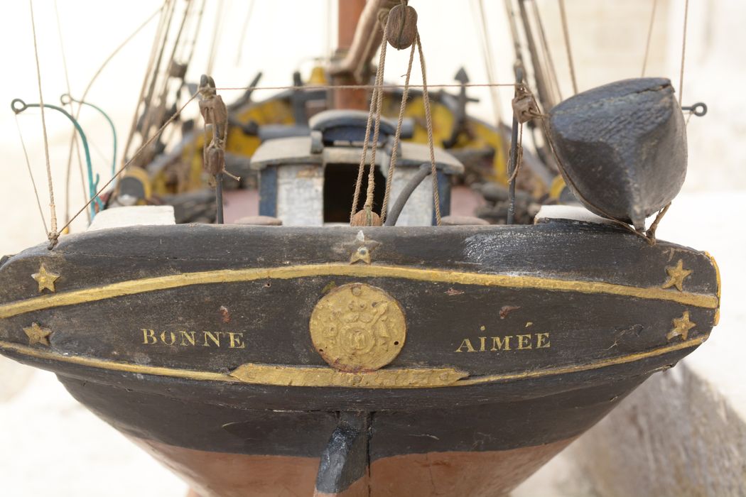maquette, ex-voto : Bonne Aimée, détail