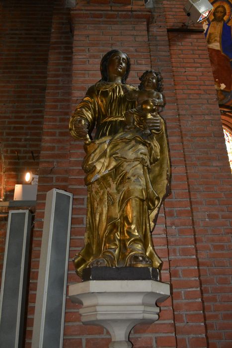 statue dite Notre-Dame-du-rosaire : Vierge à l'Enfant