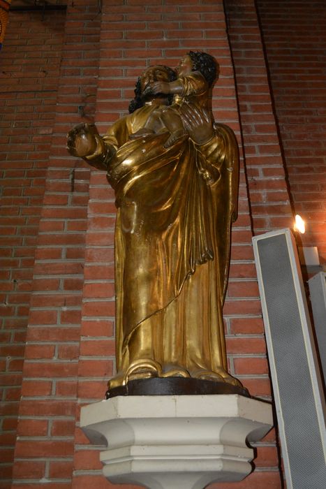 statue : saint Joseph et l’Enfant