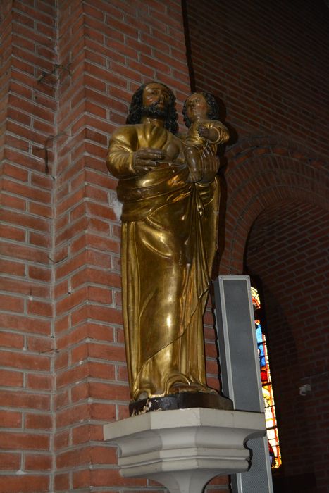 statue : saint Joseph et l’Enfant