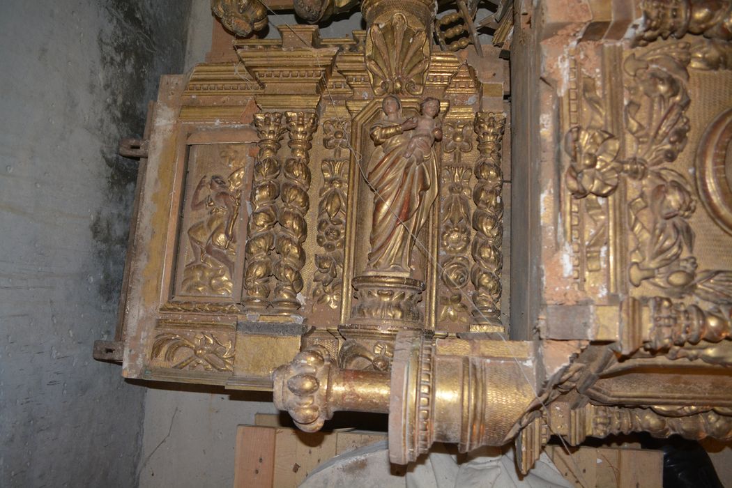 retable de maître-autel (fragments), détail