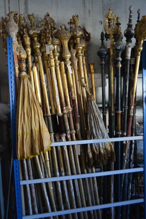 bâtons de procession (bâtons de confrérie)