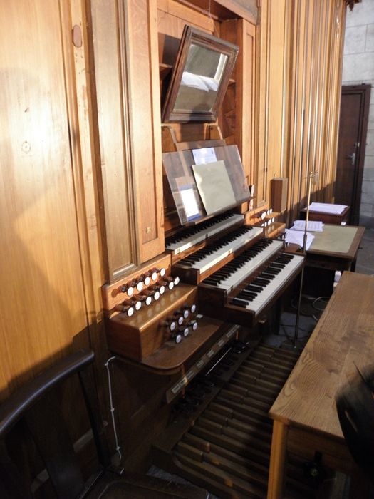 Orgue de tribune : partie instrumentale de l'orgue